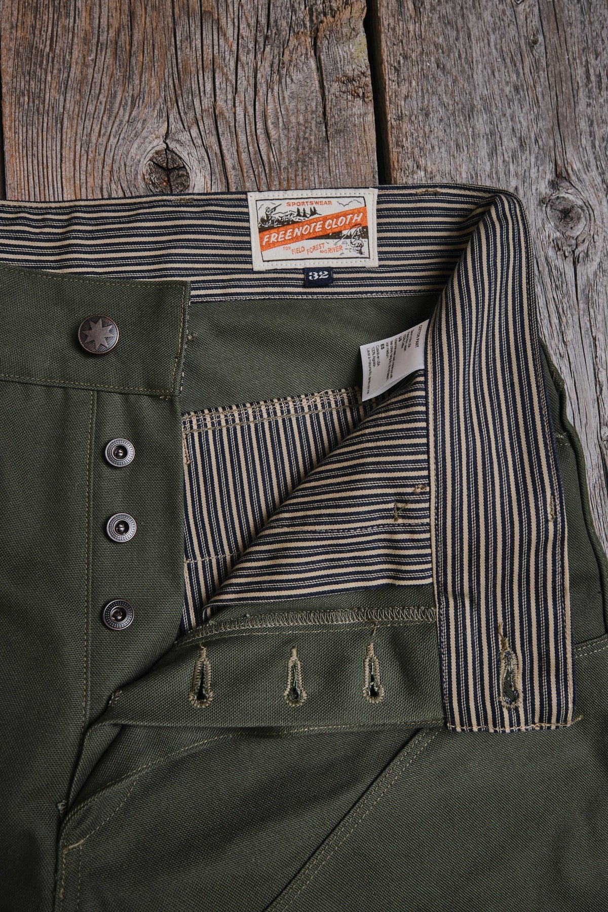 Mortar Chino in Dark Green