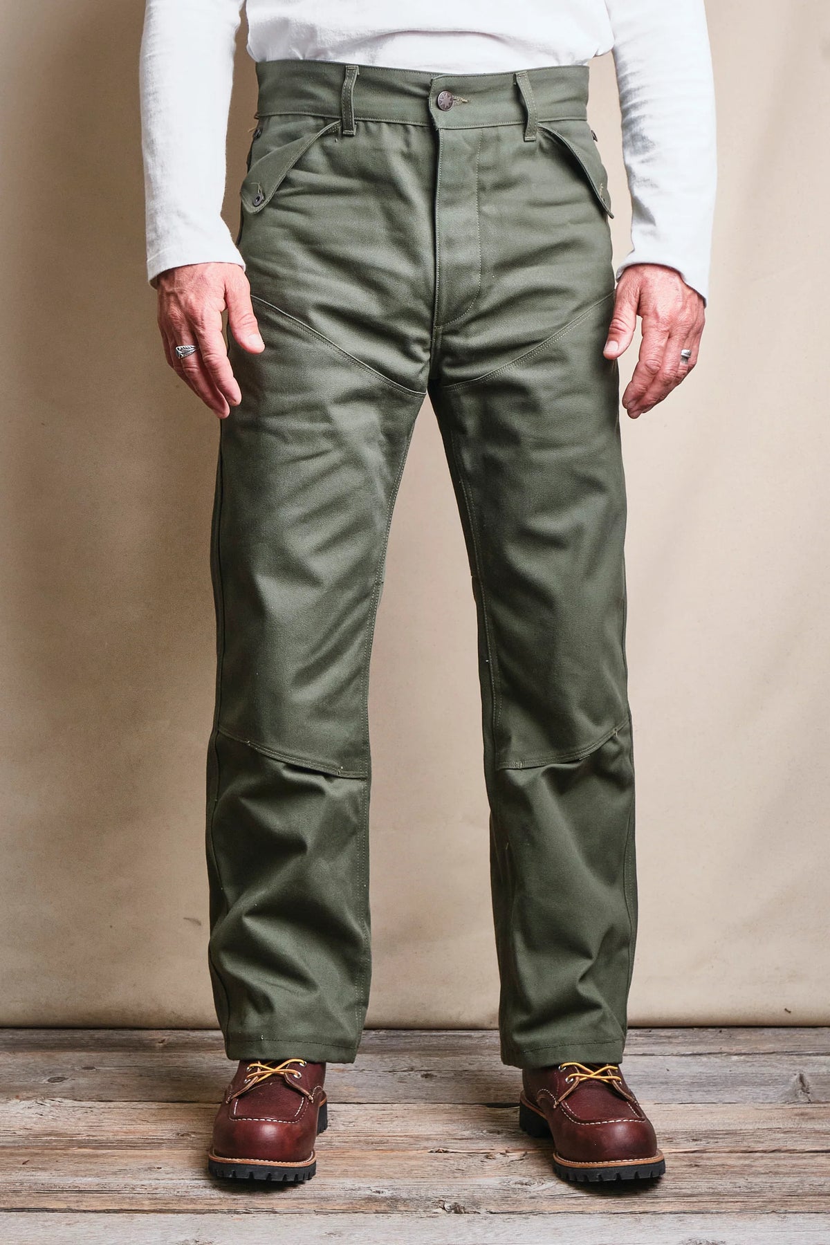 Mortar Chino in Dark Green