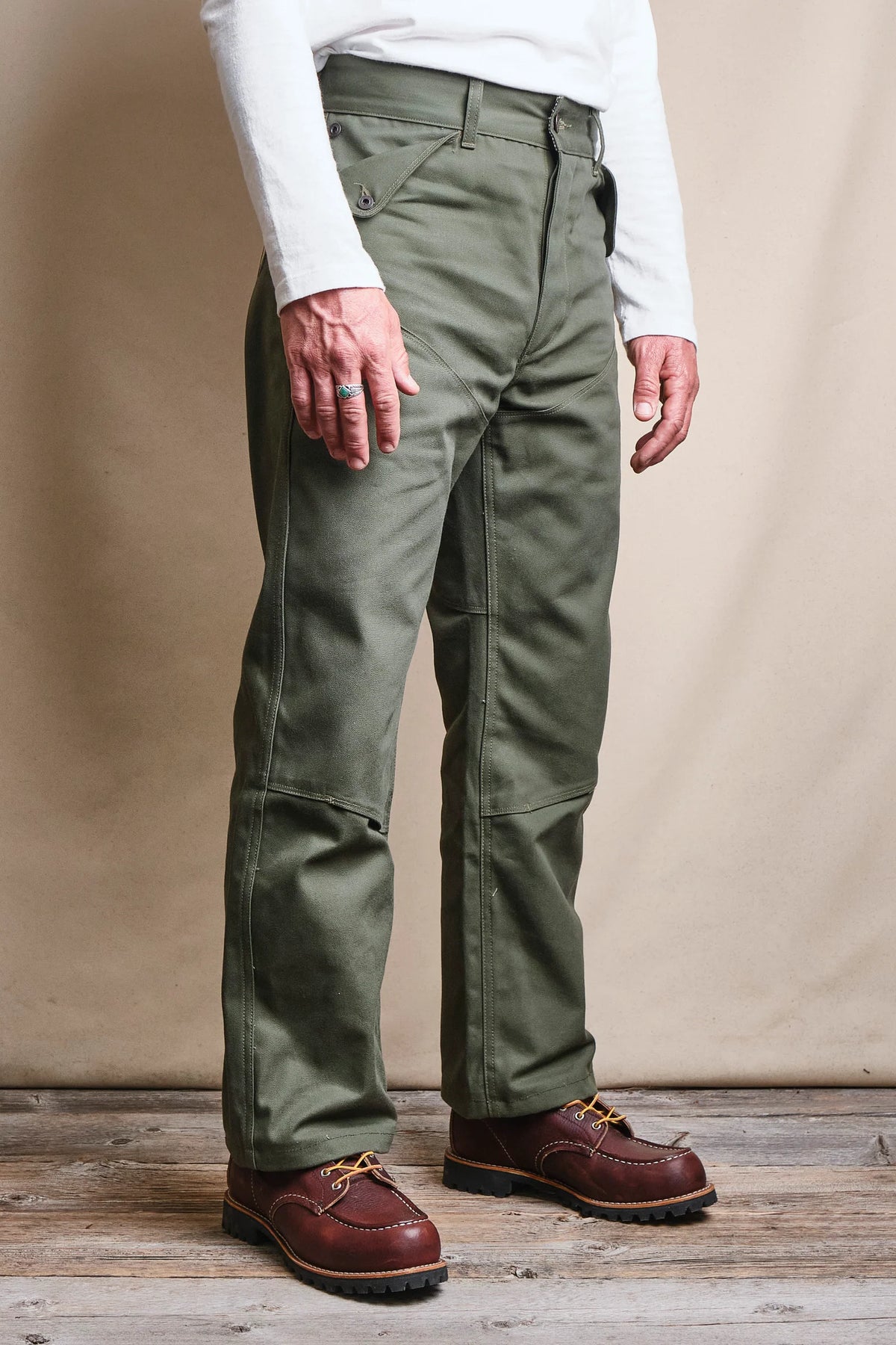 Mortar Chino in Dark Green